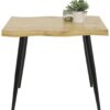 Esstisch Gabi Eiche Wildeiche Nachbildung B/H/T: ca. 90x76x90 cm – Bild 3