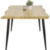 Esstisch GABI I T Eiche Wildeiche Nachbildung B/H/T: ca. 180x76x100 cm – Bild 2
