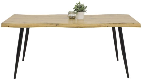 Esstisch GABI I T Eiche Wildeiche Nachbildung B/H/T: ca. 180x76x100 cm – Bild 3