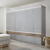 Kleiderschrank Tulsa Arktisgrau Oak Flagstaff Nachbildung B/H/T: ca. 301x229x61 cm Kleiderschrank Tulsa Arktisgrau Oak Flagstaff Nachbildung B/H/T: ca. 301x229x61 cm – Bild 2