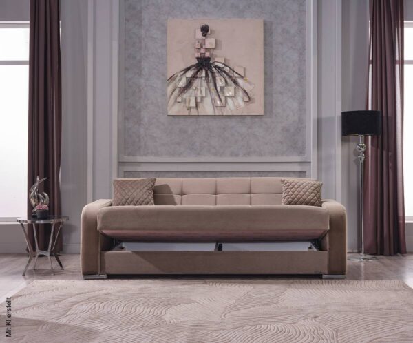 Sofa 3-2-1 Orlando graubraun – Bild 2