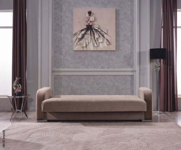 Sofa 3-2-1 Orlando graubraun – Bild 3