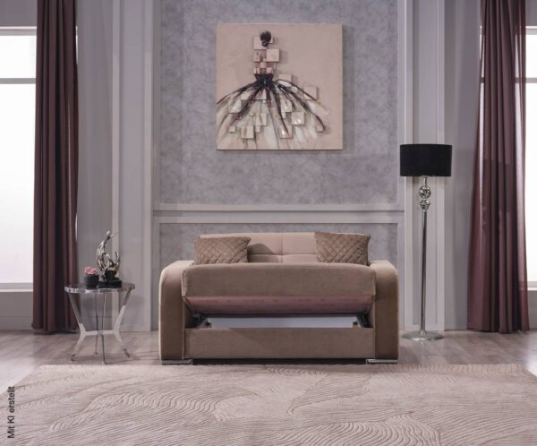 Sofa 3-2-1 Orlando graubraun – Bild 5