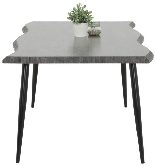 Esstisch Gabi grau B/H/T: ca. 180x76x100 cm – Bild 3