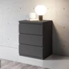 Nachtkonsole Olli Graphit B/H/T: ca. 45x61x38 cm – Bild 4