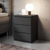 Nachtkonsole Olli Graphit B/H/T: ca. 45x61x38 cm – Bild 5