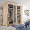 Kleiderschrank Cano Eiche San-Remo Nachbildung B/H/T: ca. 228x213x62 cm – Bild 4