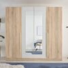 Kleiderschrank Cano Eiche San-Remo Nachbildung B/H/T: ca. 228x213x62 cm – Bild 5