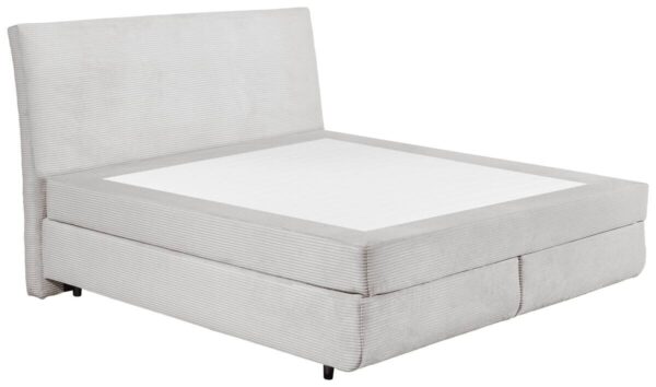 Boxspringbett Marbella Silbergrau Liegefläche B/L: ca. 180x200 cm – Bild 2