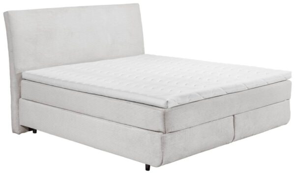 Boxspringbett Marbella Silbergrau Liegefläche B/L: ca. 180x200 cm – Bild 3