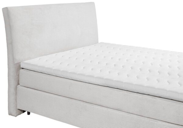 Boxspringbett Marbella Silbergrau Liegefläche B/L: ca. 180x200 cm – Bild 5