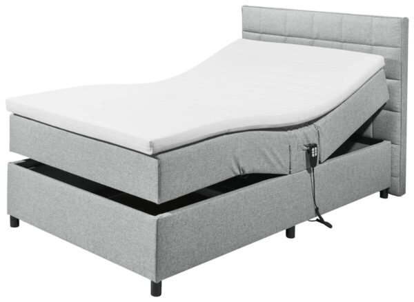 Boxbett Mariborsko silber Liegefläche B/L: ca. 120x200 cm – Bild 2