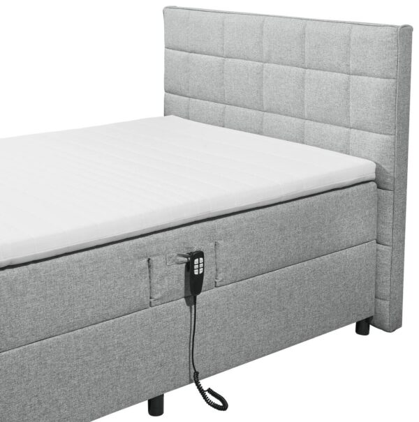 Boxbett Mariborsko silber Liegefläche B/L: ca. 120x200 cm – Bild 4
