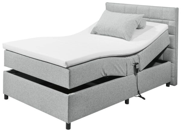 Boxbett Mariborsko silber Liegefläche B/L: ca. 120x200 cm – Bild 5