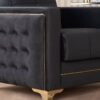 Sofa 3-2-1 Cavana anthrazit Microfaser – Bild 2