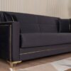 Sofa 3-2-1 Cavana anthrazit Microfaser – Bild 3