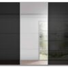 Schwebetürenschrank Kulmbach grau B/H/T: ca. 271x210x62 cm – Bild 3
