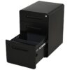 Aktenschrank 924-007BK schwarz B/H/T: ca. 39x59x48 cm – Bild 2