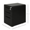 Aktenschrank 924-007BK schwarz B/H/T: ca. 39x59x48 cm – Bild 5