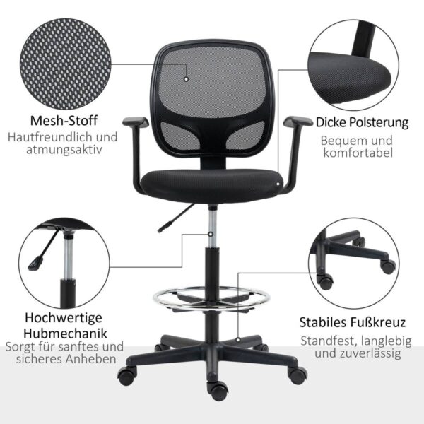 Stuhl 921-598 schwarz – Bild 4