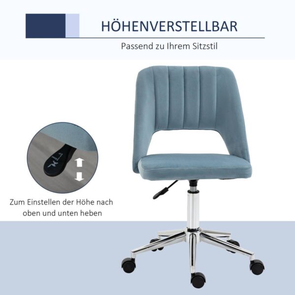 Drehstuhl 921-481 blau – Bild 3