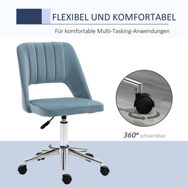 Drehstuhl 921-481 blau – Bild 4