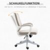 Drehstuhl 921-536BG beige weiß – Bild 5