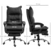 Drehstuhl 921-335BK schwarz – Bild 2