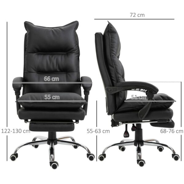Drehstuhl 921-335BK schwarz – Bild 2