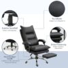 Drehstuhl 921-335BK schwarz – Bild 5