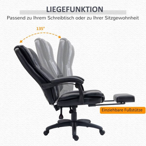 Drehstuhl 921-539V90BK schwarz – Bild 4