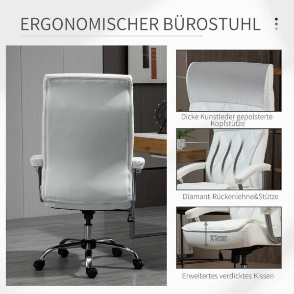 Drehstuhl 921-473WT weiß – Bild 5