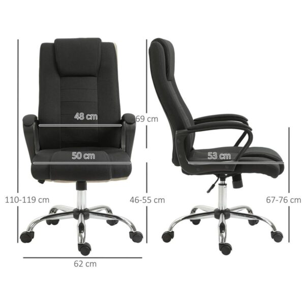 Drehstuhl 921-265BK schwarz – Bild 2