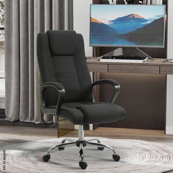 Drehstuhl 921-265BK schwarz – Bild 5