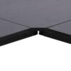 Computertisch 836-122BK schwarz B/H/L: ca. 150x76x150 cm – Bild 3
