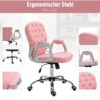 Drehstuhl 921-169V01PK rosa – Bild 2