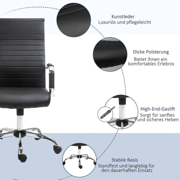 Gaming-Sessel 921-383BK schwarz – Bild 5