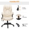 Chefsessel A2-0057 beige PVC Kunstleder – Bild 3