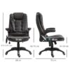 Chefsessel A2-0056 braun PVC Kunstleder – Bild 2