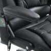 Chefsessel A2-0055 schwarz PVC Kunstleder Chefsessel A2-0055 schwarz PVC Kunstleder – Bild 3