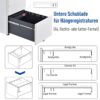 Rollcontainer 924-006WT weiß B/H/T: ca. 39x59x48 cm – Bild 2