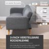 Schlafsofa 839-214GY grau B/H/T: ca. 173x73x75 cm Schlafsofa 839-214GY grau B/H/T: ca. 173x73x75 cm – Bild 2