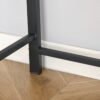 Schreibtisch 836-055 walnuss Nachbildung schwarz B/H/T: ca. 84x85x45 cm – Bild 3