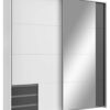 Schwebetürenschrank Emden weiß Graphit B/H/T: ca. 179x198x64 cm Schwebetürenschrank Emden weiß Graphit B/H/T: ca. 179x198x64 cm – Bild 3