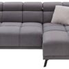Ecksofa mit elektrischer Sitztiefenverstellung grau Microfaser B/H/T: ca. 247x99x170 cm – Bild 2