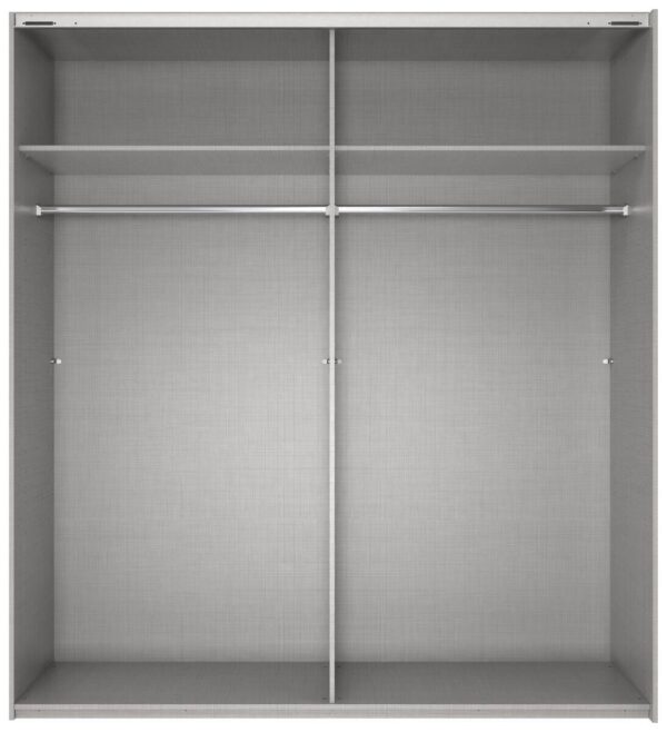 Schwebetürenschrank Andorra Graphit B/H/T: ca. 200x216x65 cm – Bild 3