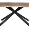 Esstisch Akazie dunkel Nachbildung B/H/T: ca. 180x75x90 cm – Bild 2