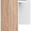 Sideboard Volos Eiche Sonoma Nachbildung weiß B/H/T: ca. 160x90x38 cm Sideboard Volos Eiche Sonoma Nachbildung weiß B/H/T: ca. 160x90x38 cm – Bild 4