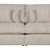 Sofa Marlon beige Microfaser B/H/T: ca. 248x90x110 cm – Bild 4