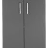 Kommode BC 1040 Eiche Viking Nachbildung dunkelgrau B/H/T: ca. 60x84x35 cm – Bild 2